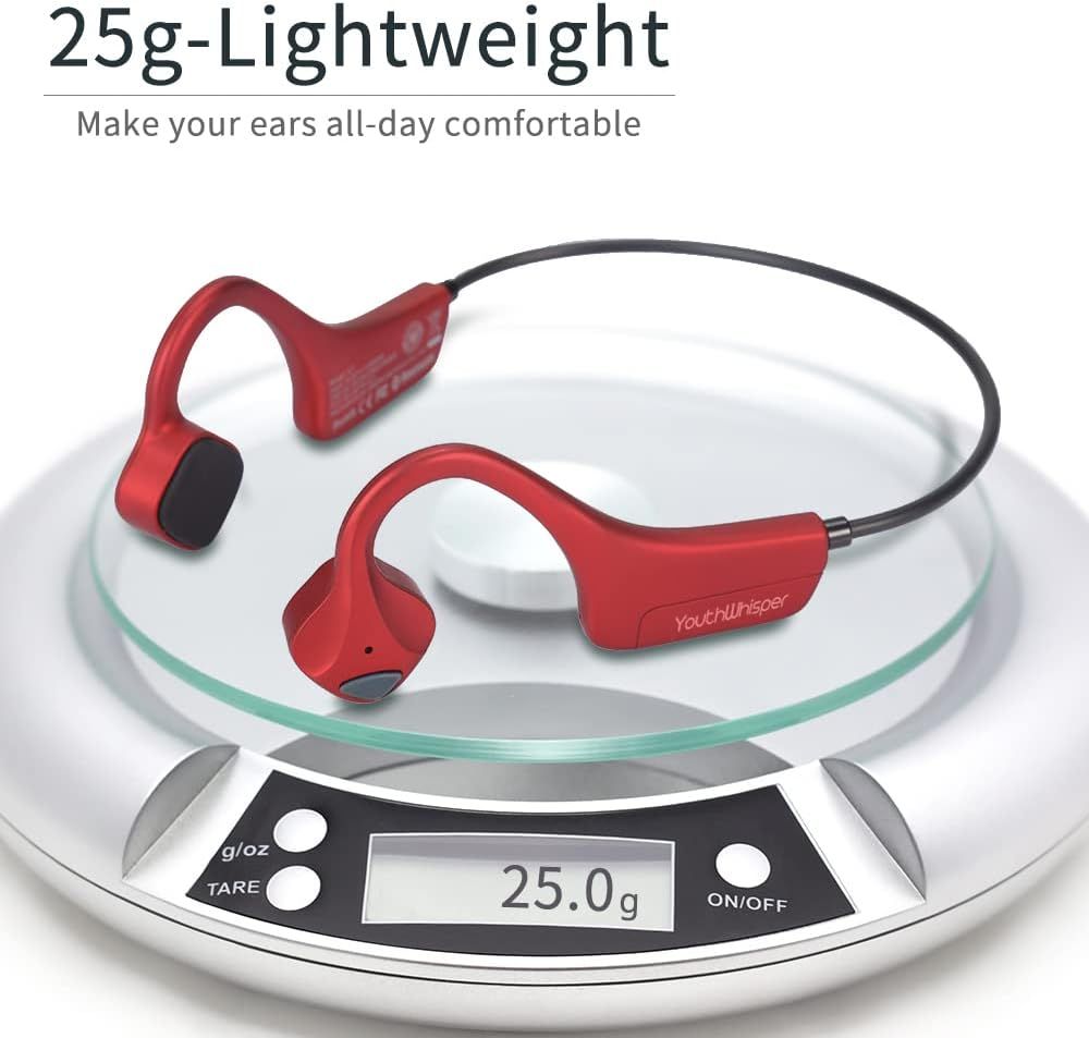 Sport Wireless Bone Conduction Earphones – Open-Ear Safety Design, IPX6 Sweat-proof, 8 Hrs Call - Renee Lane Company