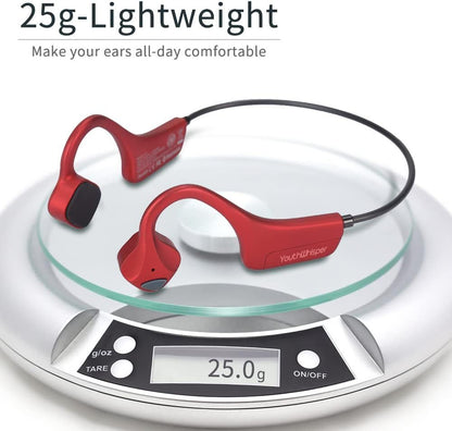 Sport Wireless Bone Conduction Earphones – Open-Ear Safety Design, IPX6 Sweat-proof, 8 Hrs Call - Renee Lane Company