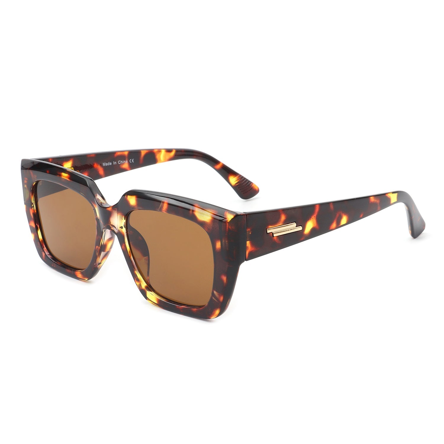 Square Retro Flat Top Cat Eye Fashion Sunglasses - Renee Lane Company