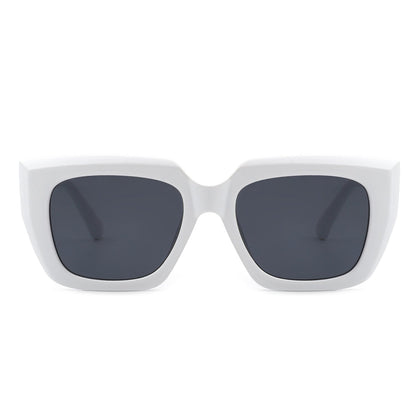 Square Retro Flat Top Cat Eye Fashion Sunglasses - Renee Lane Company