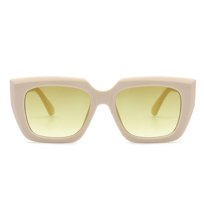 Square Retro Flat Top Cat Eye Fashion Sunglasses - Renee Lane Company