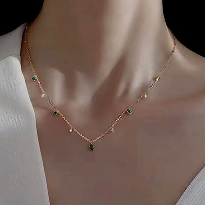 St. Patrick's Day Elegant Chain Necklace Festival Jewelry Pendant Necklace For Women & Girls - Renee Lane Company