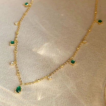 St. Patrick's Day Elegant Chain Necklace Festival Jewelry Pendant Necklace For Women & Girls - Renee Lane Company