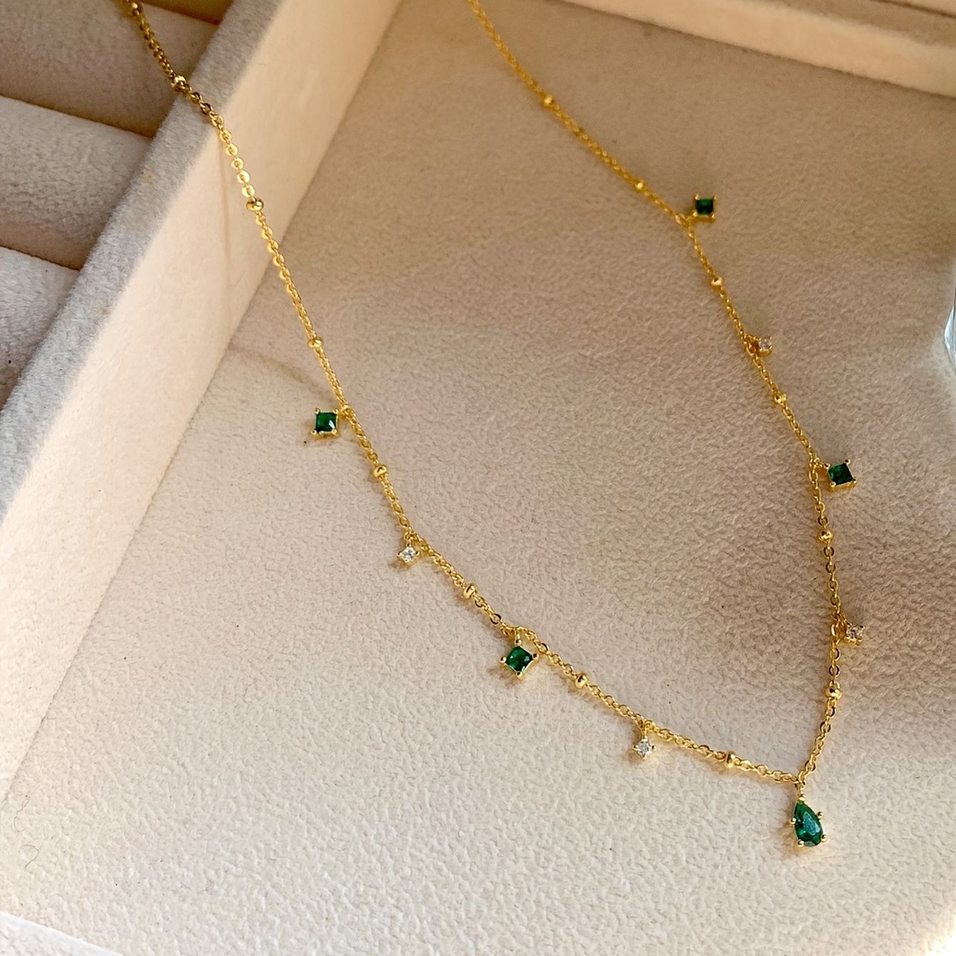 St. Patrick's Day Elegant Chain Necklace Festival Jewelry Pendant Necklace For Women & Girls - Renee Lane Company