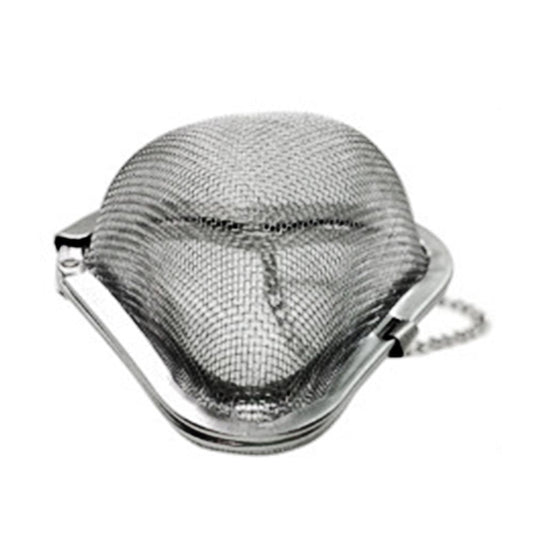 Stainless Steel Cooking Spices Infuser Fine Mesh Loose Tea Herbal Strainer Extended Chain Kitchen Seasoning Balls Outdoor Home Kitchen Accessories - Renee Lane Company