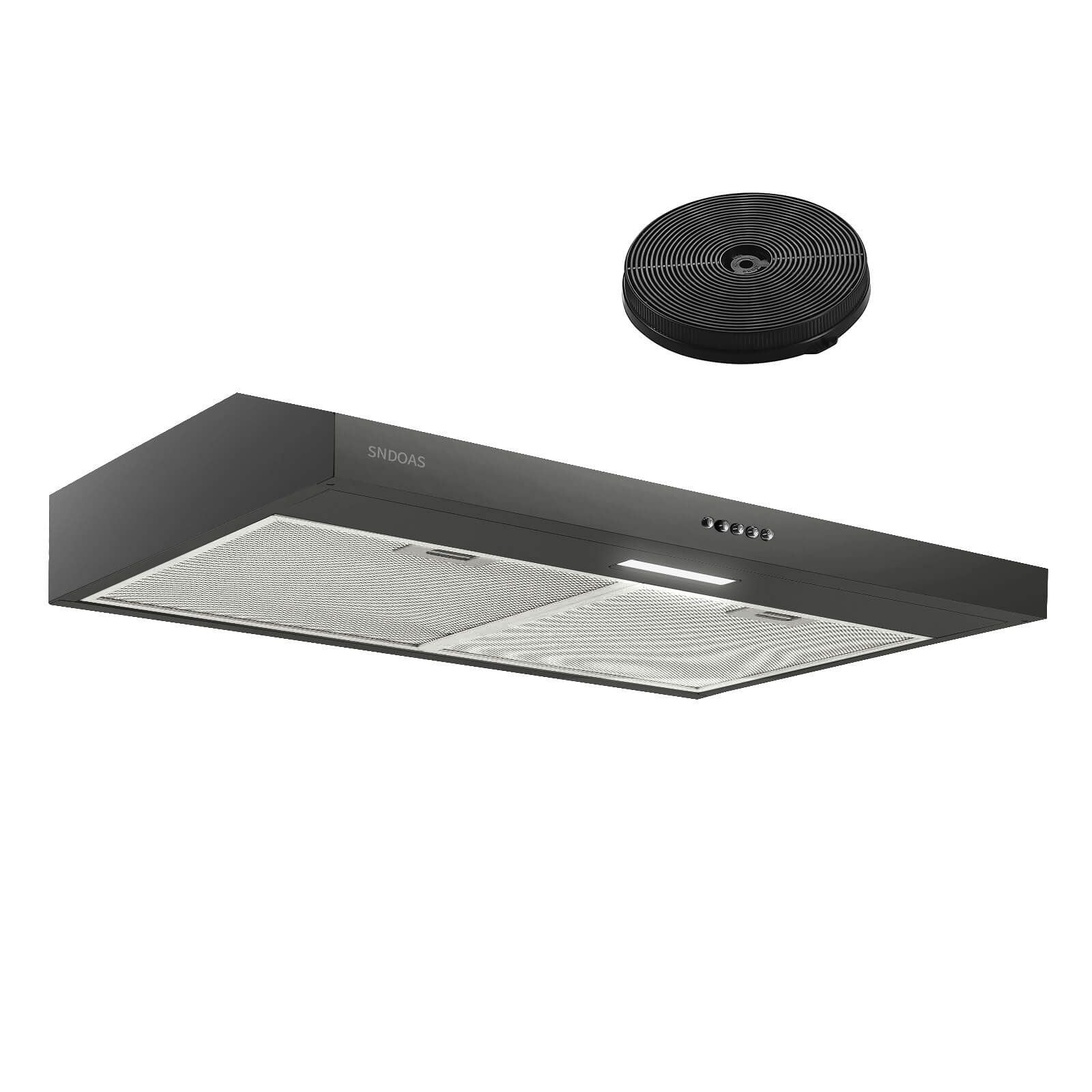 Stainless Steel Under Cabinet Range Hood Vent Cooking 230 CFM Kitchen 3 Speed cooker hood - Renee Lane Company
