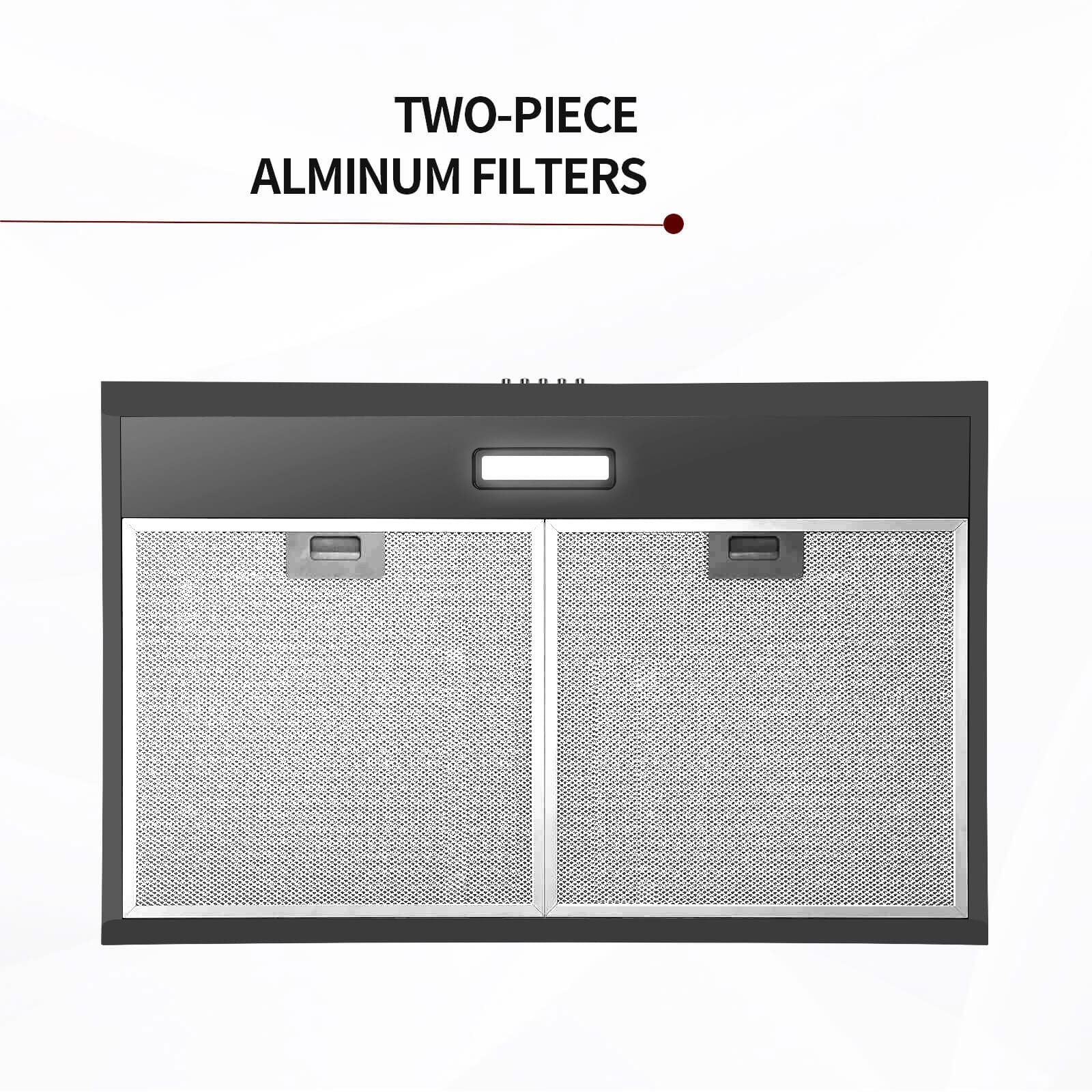 Stainless Steel Under Cabinet Range Hood Vent Cooking 230 CFM Kitchen 3 Speed cooker hood - Renee Lane Company