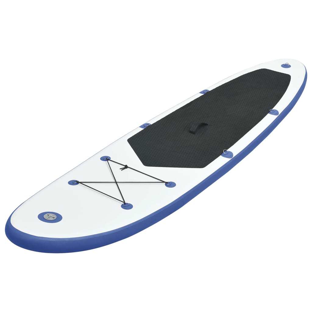 Stand Up Paddle Board Set SUP Surfboard Inflatable Blue and White - Renee Lane Company