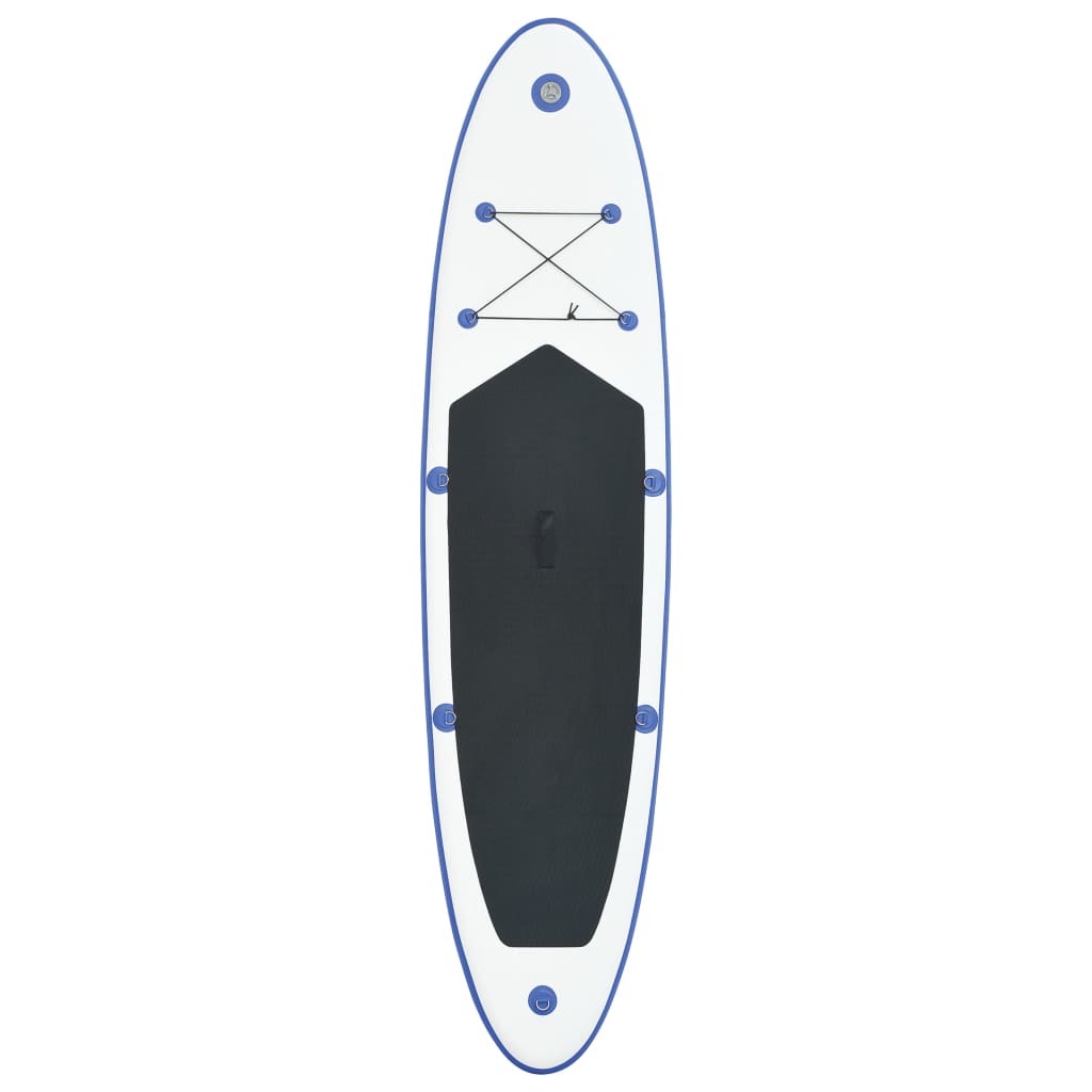 Stand Up Paddle Board Set SUP Surfboard Inflatable Blue and White - Renee Lane Company