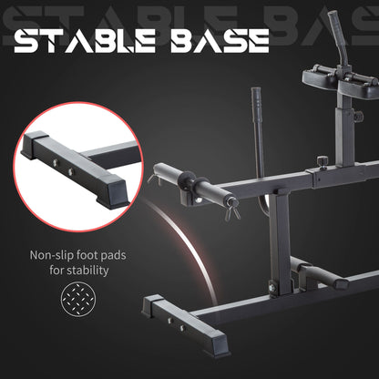 Steel Seated Calf Raise Machine Adjustable Leg Press Strength Training Gym Black - Renee Lane Company