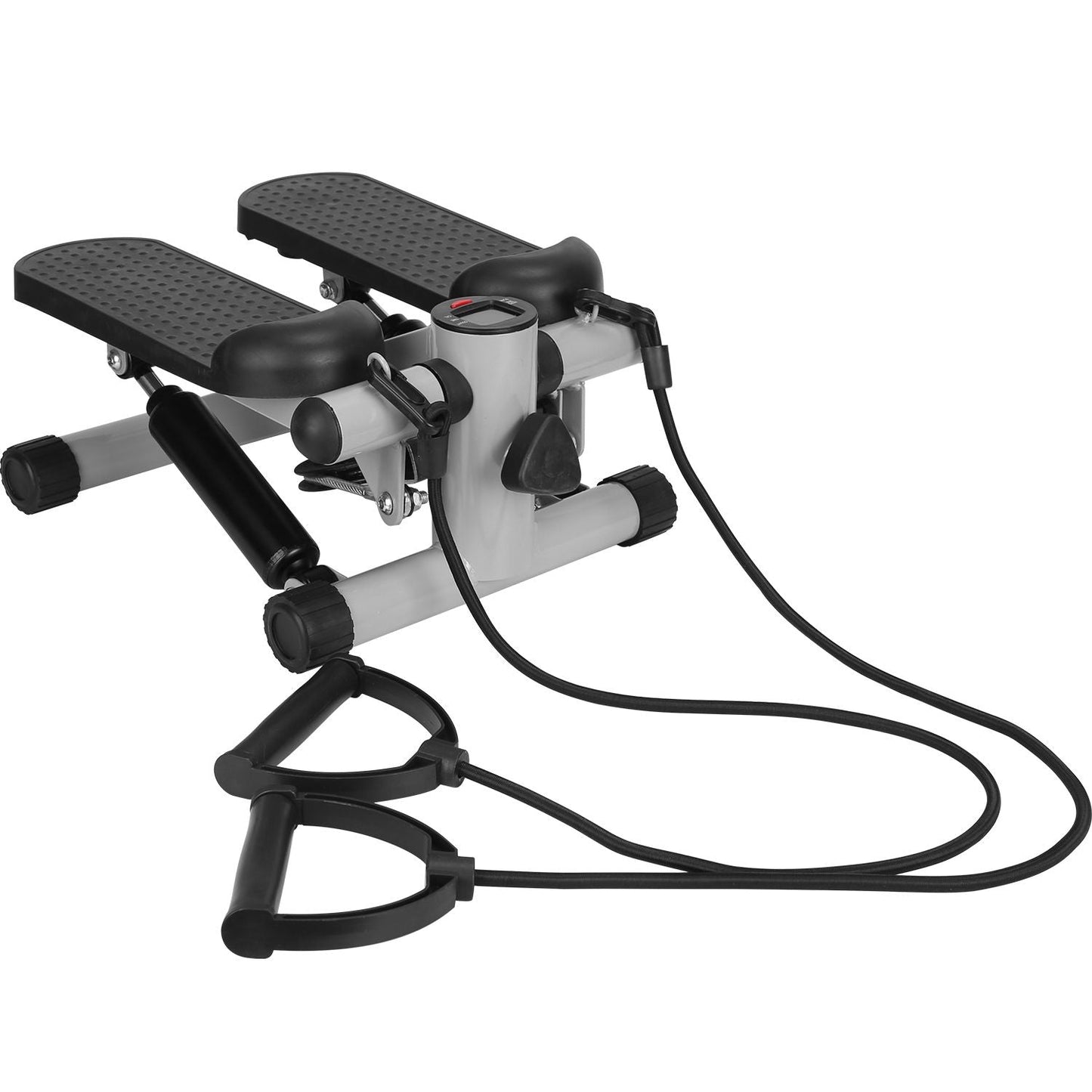 Stepper for Exercise Mini Fitness Stepper with 2 Resistance Bands LCD Monitor Max 330.7LBS Load Stair Stepper Quiet Stepper - Renee Lane Company