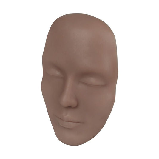 Stereoscopic Full Face Silicone Tattoo Practice Skin Microblading Mannequin Heads for Permanent Makeup Brows Nose Lips Eyes Line - Renee Lane Company