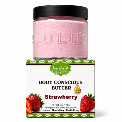 Strawberry & Dragon Fruit Whipped Mango Body Butter – Non-Greasy Glow & Soft Exfoliation - Renee Lane Company