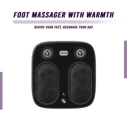 Stress & Pain Relief Foot Massager w/Heat- Deep Tissue, Circulation & Relaxing - Renee Lane Company