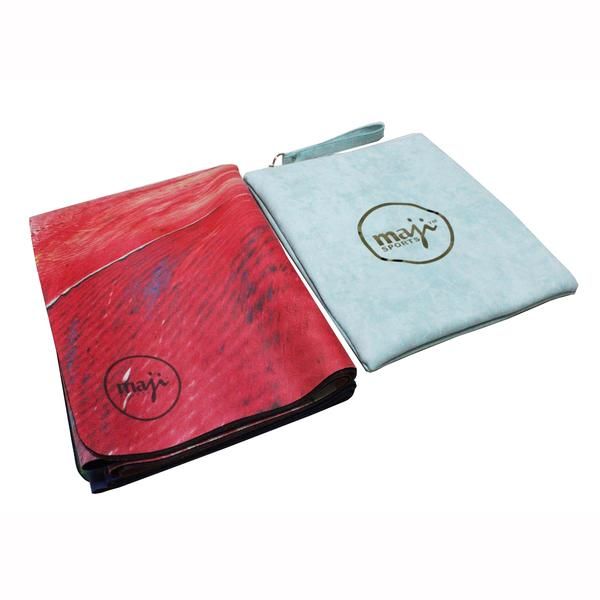 Suede & Natural Rubber Travel Yoga Mat - Renee Lane Company