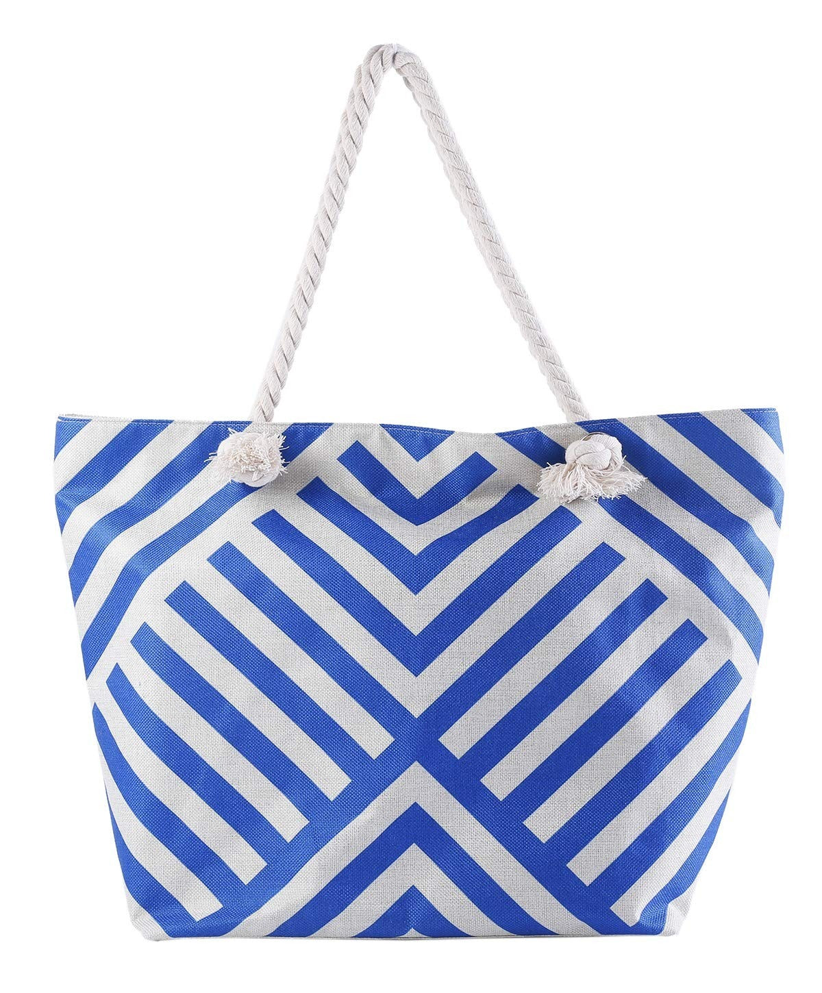 Summer Bag Bohemian Multifunctional Waterproof Beach Bag Swimsuit Storage Wash Bag Portable Women's Tote Bag With Zipper - Renee Lane Company