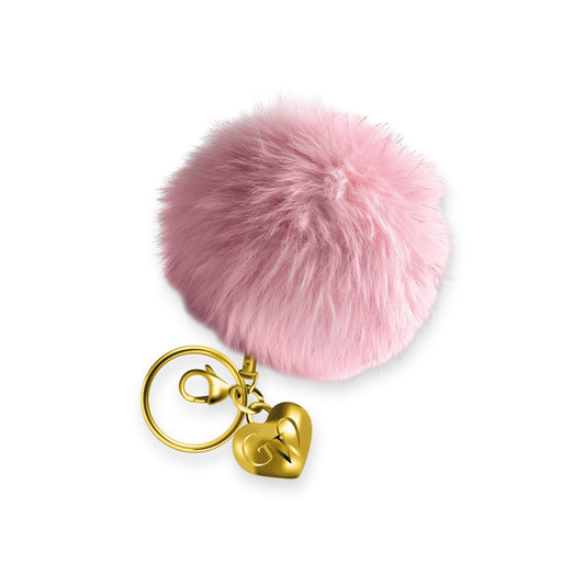 Summer Strawberry Heart of Gold Charm & Poof - Renee Lane Company