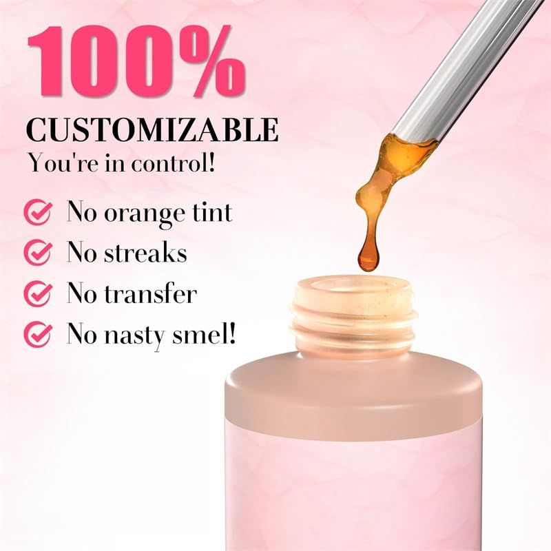 Sunless Tanning Drops - Natural Oral Solution for a Beautiful Glow Without Sun Exposure - Renee Lane Company