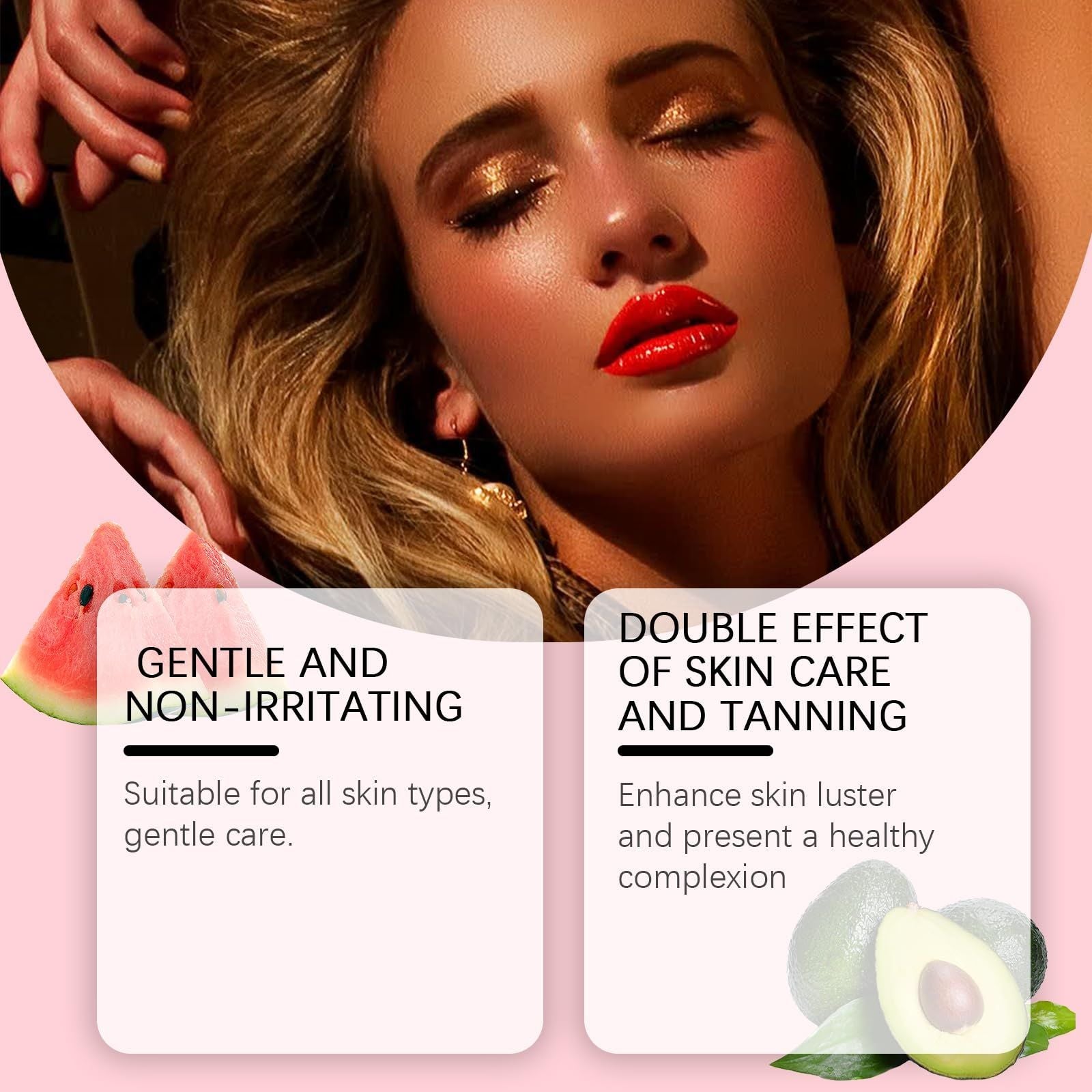 Sunless Tanning Drops - Natural Oral Solution for a Beautiful Glow Without Sun Exposure - Renee Lane Company