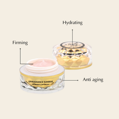 Sunrise Nourishing & Firming Eye Rescue Cream – Radiant Glow (Vegan, Gluten-Free, Sensitive-Skin Safe) - Renee Lane Company