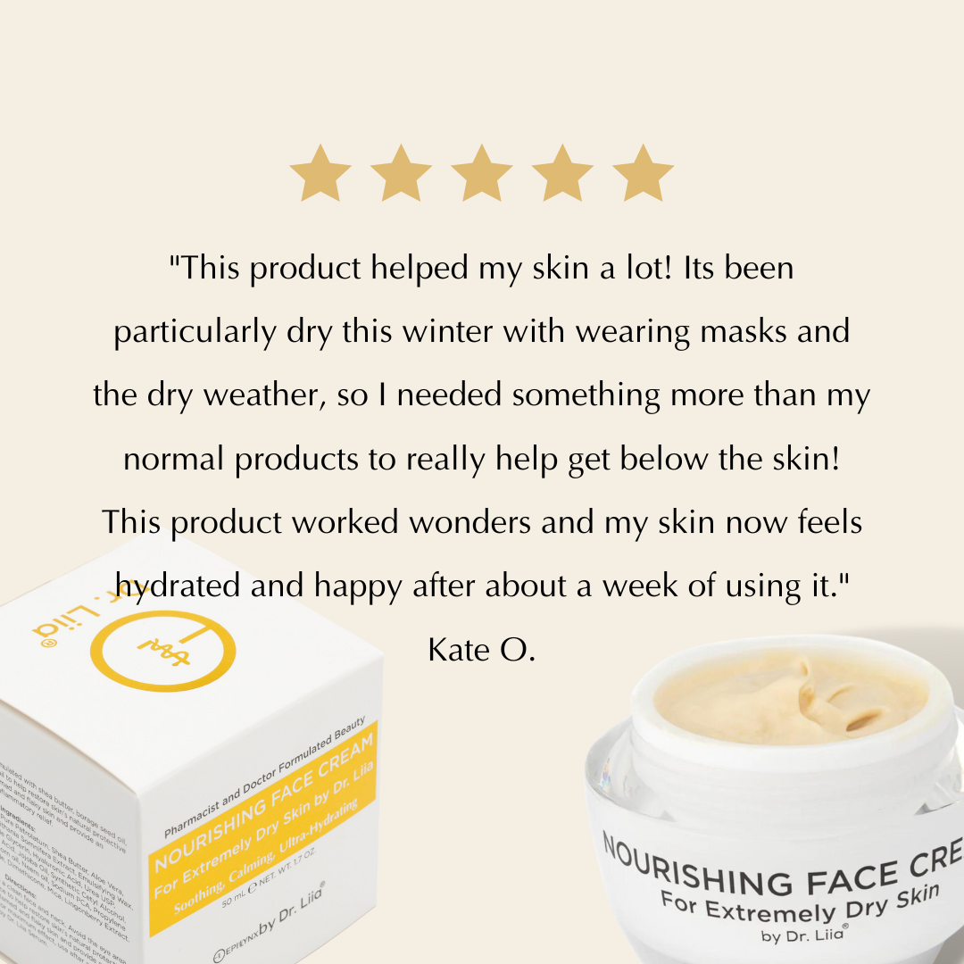 Super Nourishing Calming Face Cream for Extremely Dry & Sensitive Skin – Vegan & Hypoallergenic - Renee Lane Company