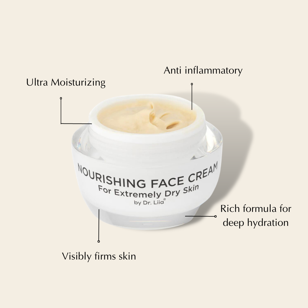 Super Nourishing Calming Face Cream for Extremely Dry & Sensitive Skin – Vegan & Hypoallergenic - Renee Lane Company