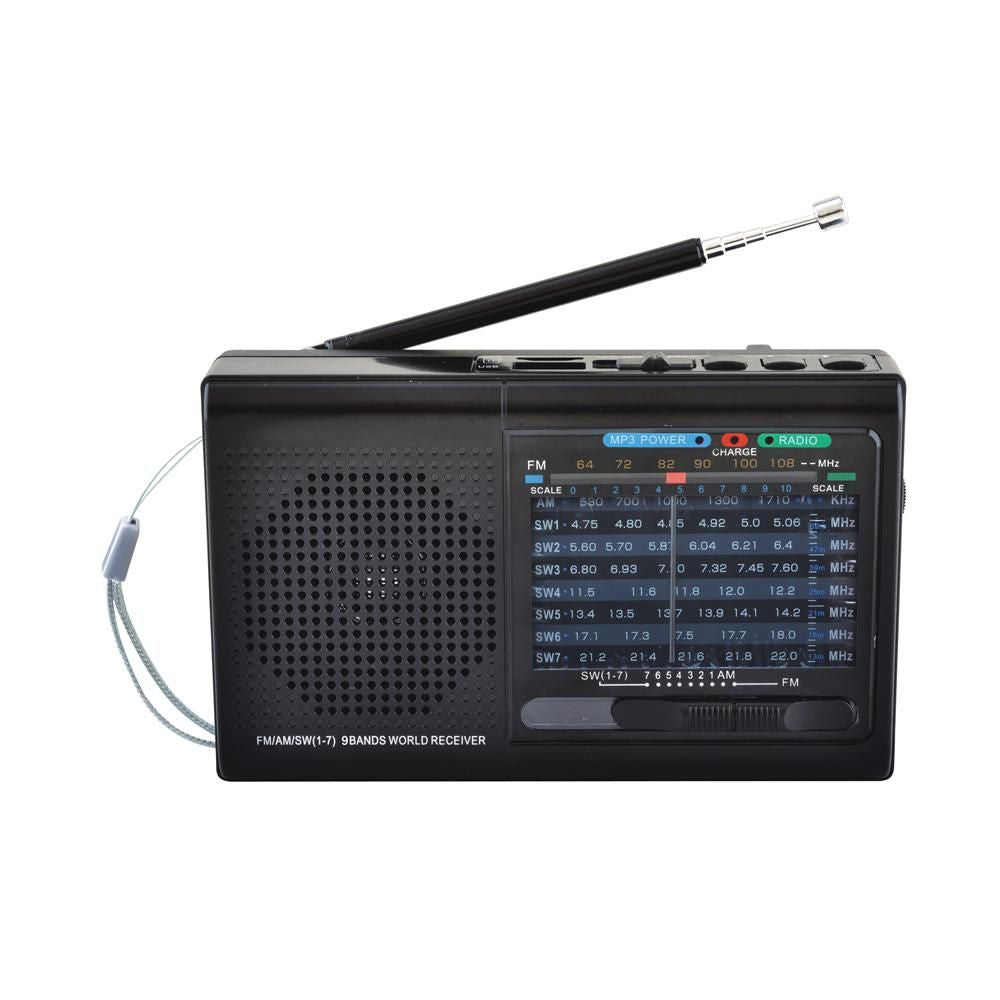 Supersonic 9 Band Radio With Bluetooth - Renee Lane Company