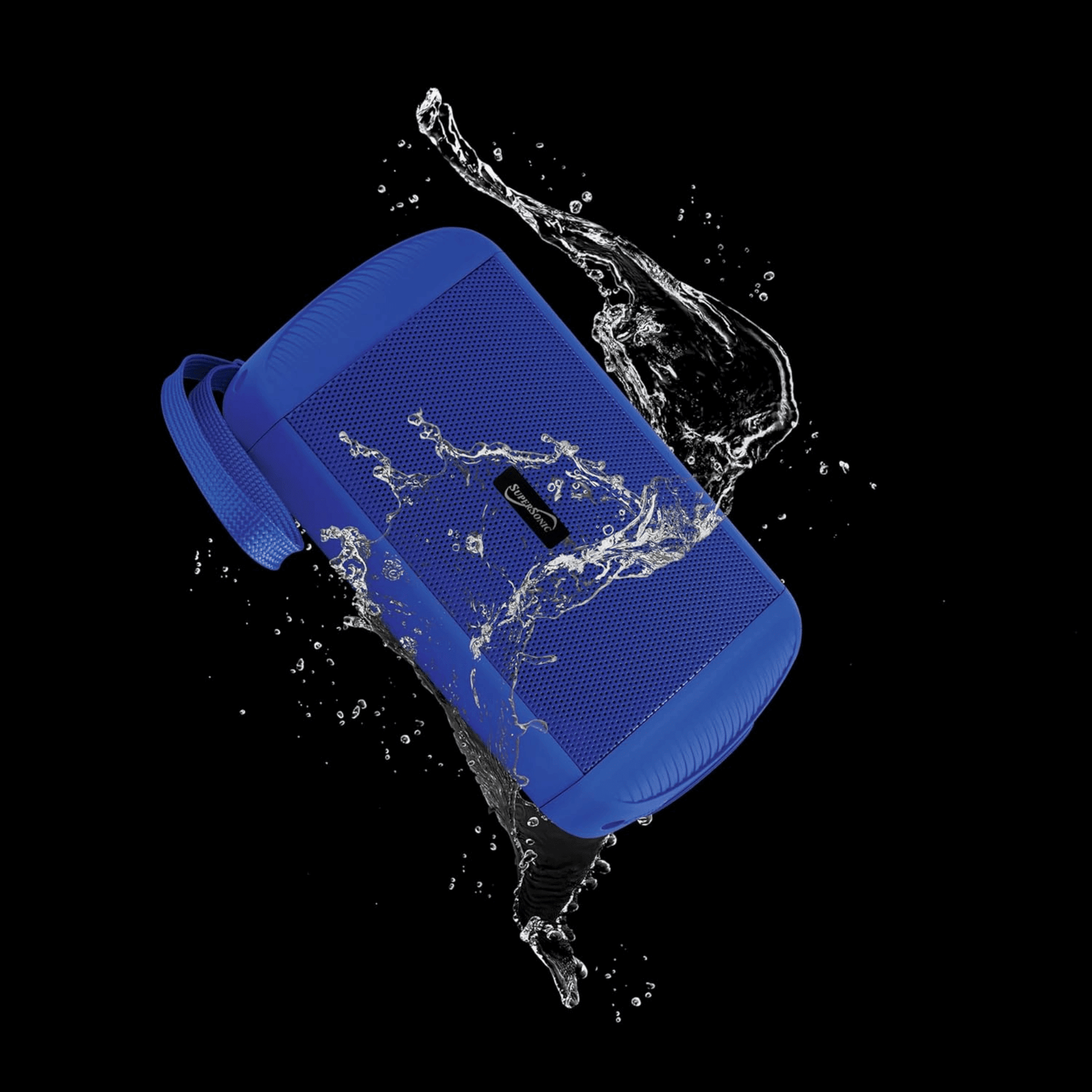 Supersonic IPX6 Water-Resistant Portable BT Speaker with True Wireless Technology - Renee Lane Company