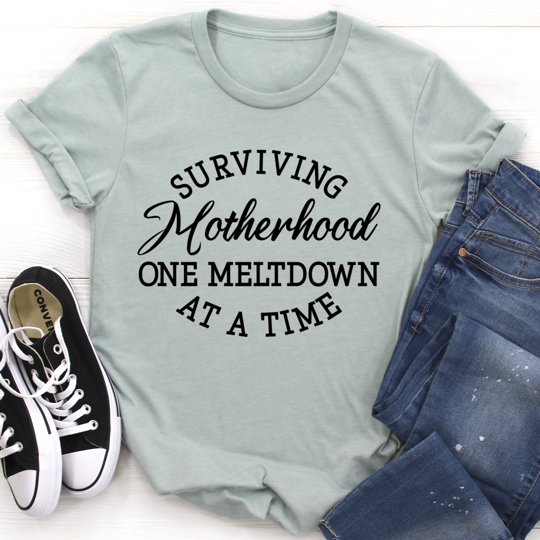 Surviving Motherhood T-Shirt - Renee Lane Company
