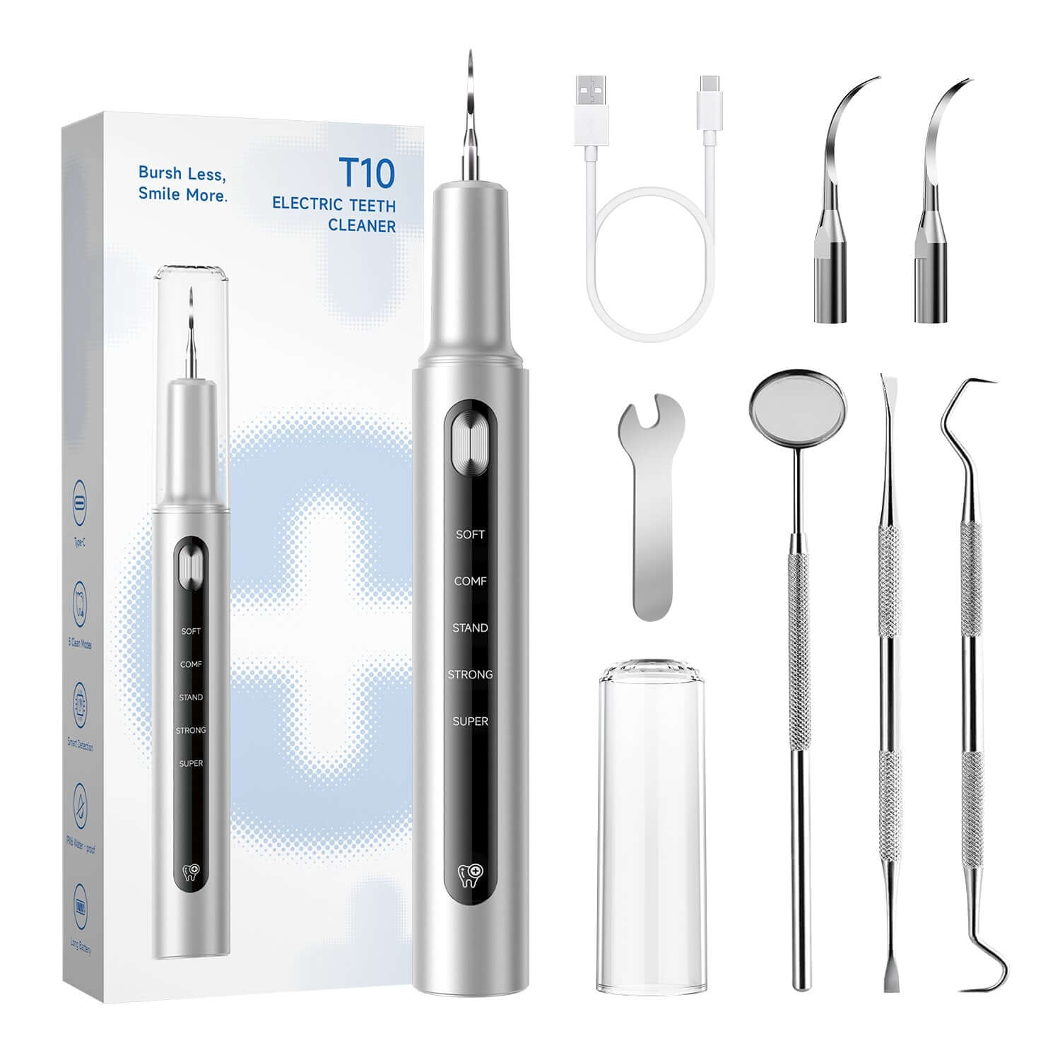 T10 Ultrasonic Tooth Cleaner | Professional Dental Scaler - Renee Lane Company
