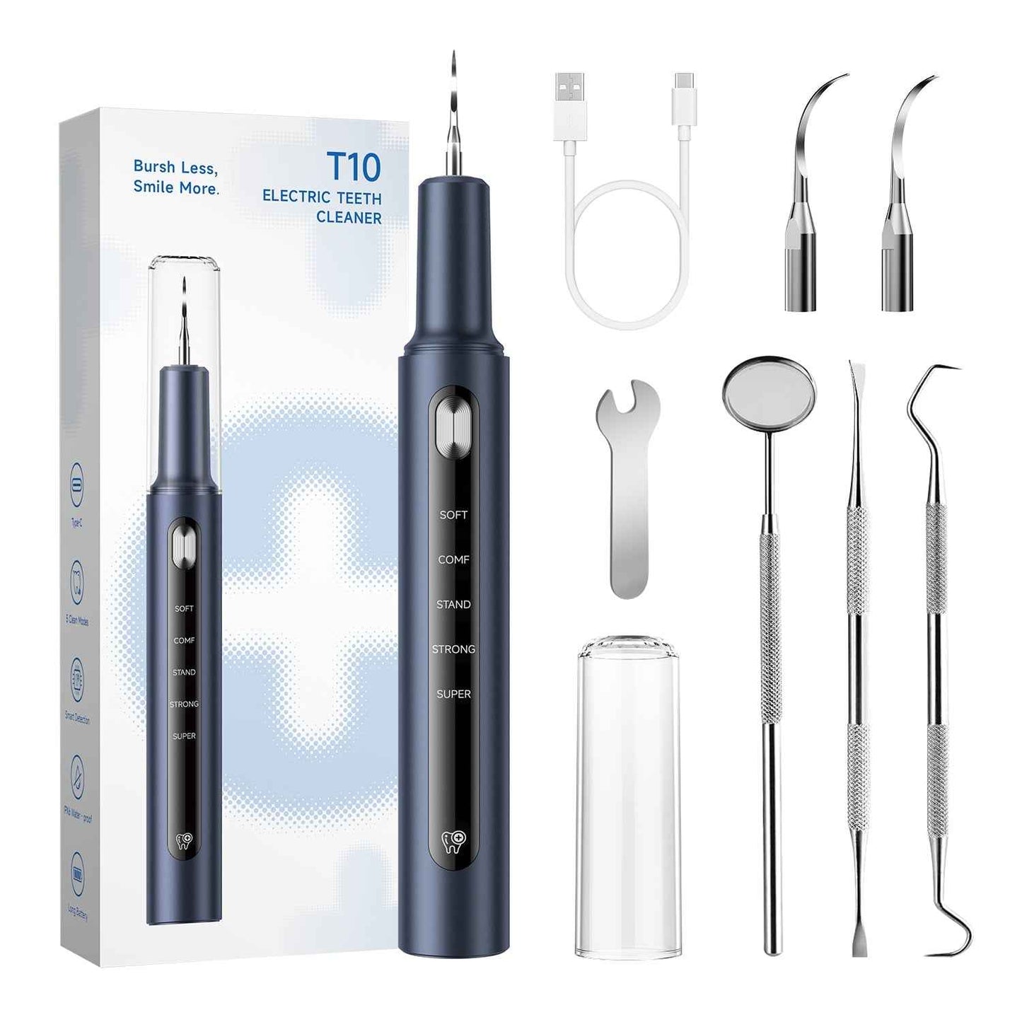 T10 Ultrasonic Tooth Cleaner | Professional Dental Scaler - Renee Lane Company