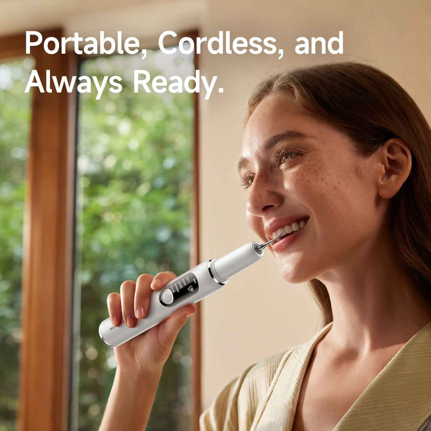 T6 Ultrasonic Tooth Cleaner - Smart Dental Plaque Remover for Effective Oral Hygiene - Renee Lane Company