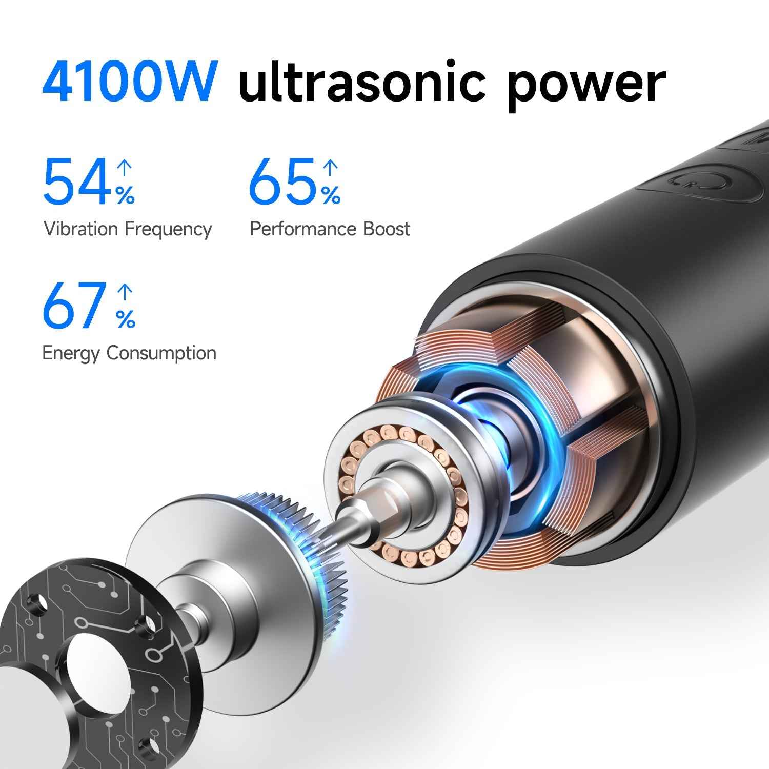 T8 Ultrasonic Tooth Cleaner - Professional Dental Plaque Remover for a Healthier Smile - Renee Lane Company