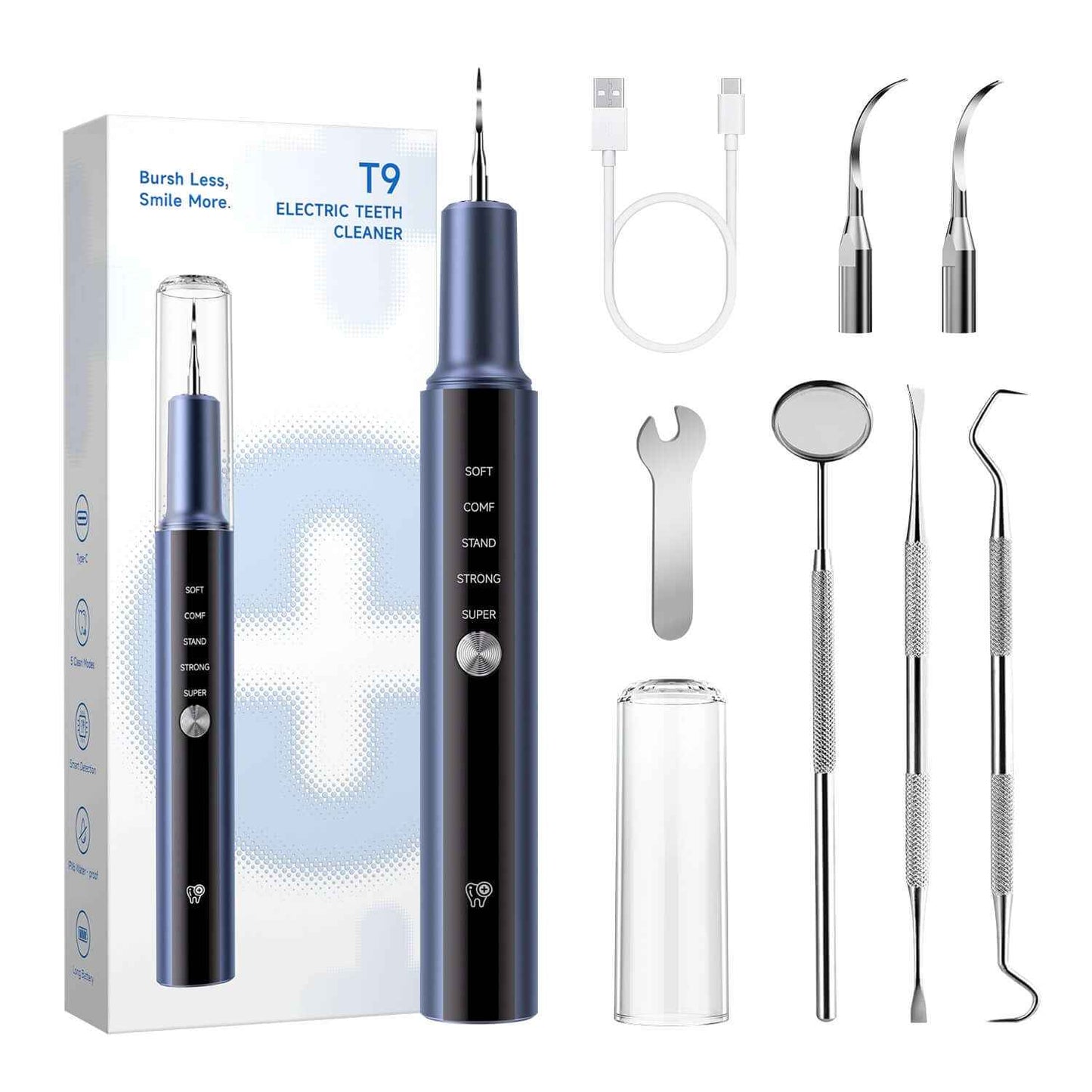 T9 Ultrasonic Tooth Cleaner | Professional Dental Scaler - Renee Lane Company