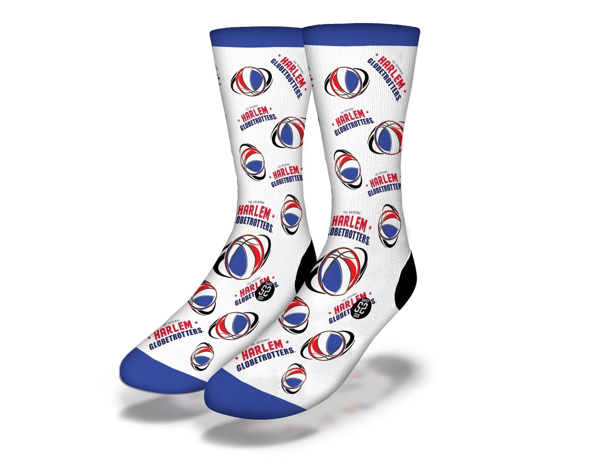 THE ORIGINAL HARLEM GLOBETROTTERS Baller Socks - Renee Lane Company