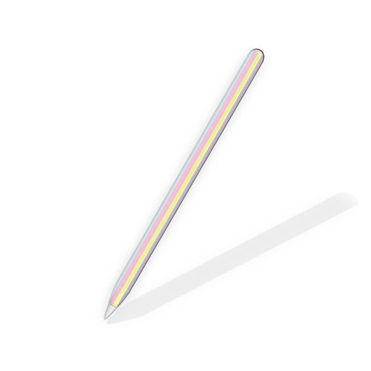 Tacky design Skin Compatible with Apple Pencil Skin - Vinyl 3m Apple Stickers Colored Stripes Skin Apple Pencil Cover Full wrap Apple Pencil Skin (2nd Generation) - Renee Lane Company