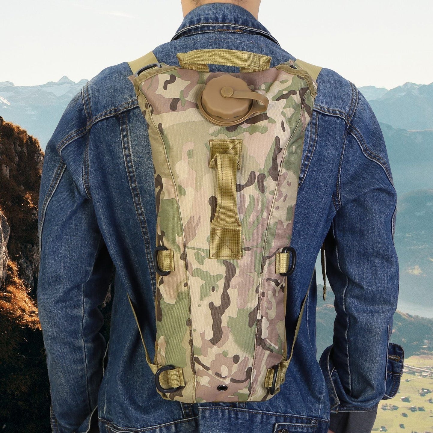 Tactical Hydration Pack 3L Water Bladder Adjustable Water Drink Backpack - Renee Lane Company