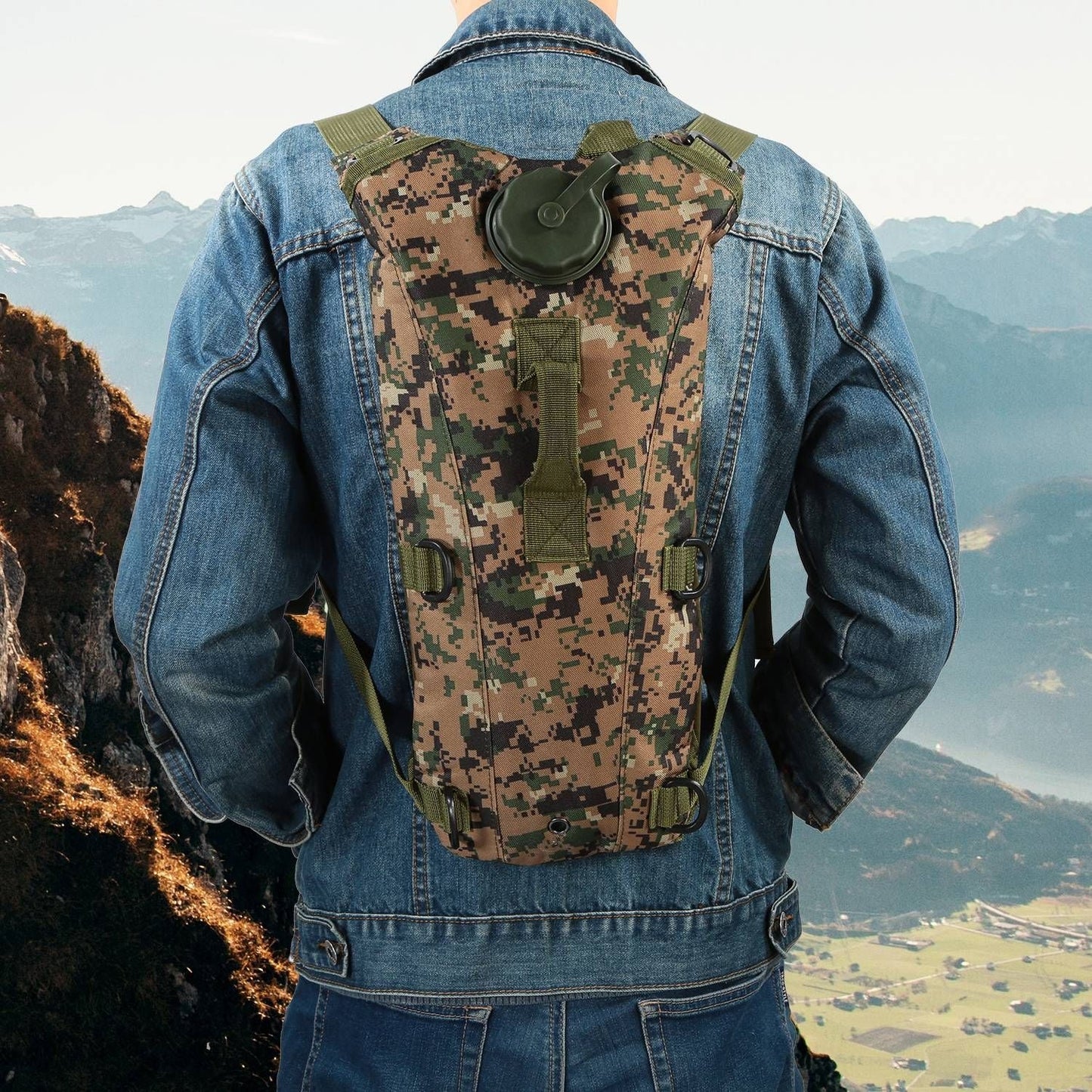 Tactical Hydration Pack 3L Water Bladder Adjustable Water Drink Backpack - Renee Lane Company