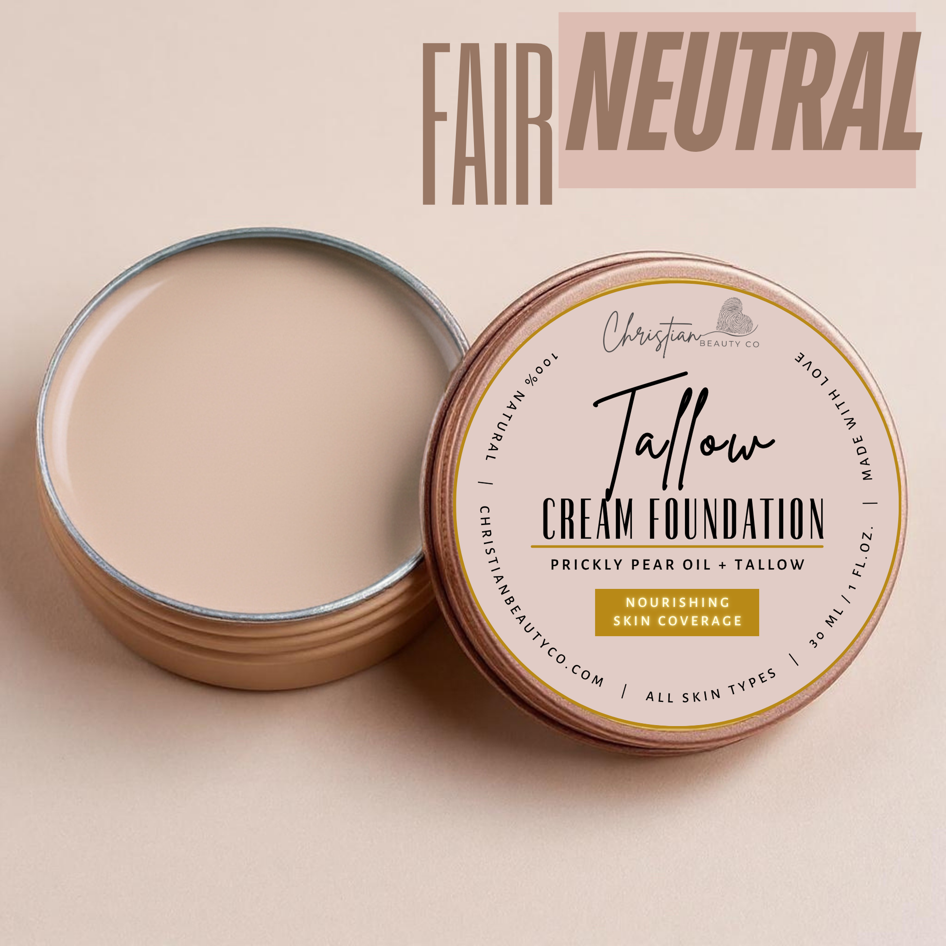 Tallow Cream Foundation - Renee Lane Company