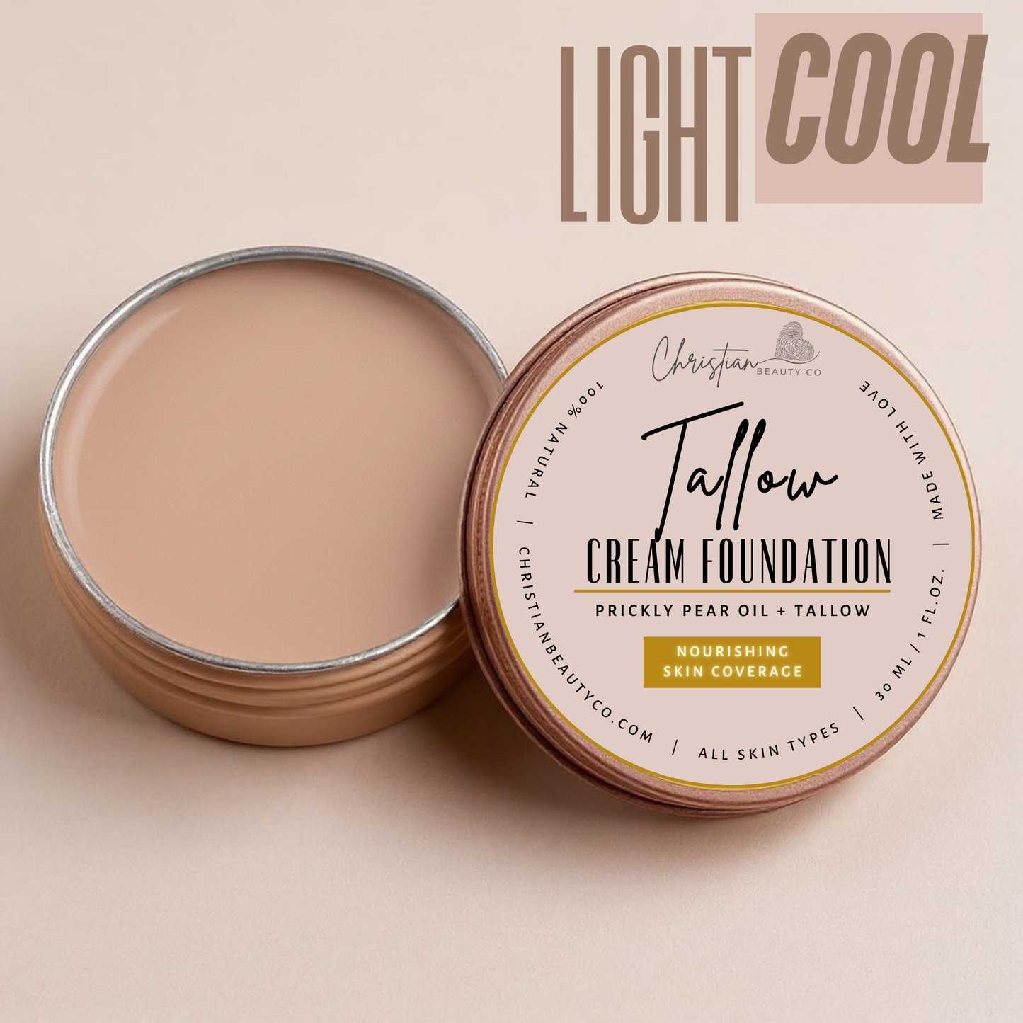 Tallow Cream Foundation - Renee Lane Company