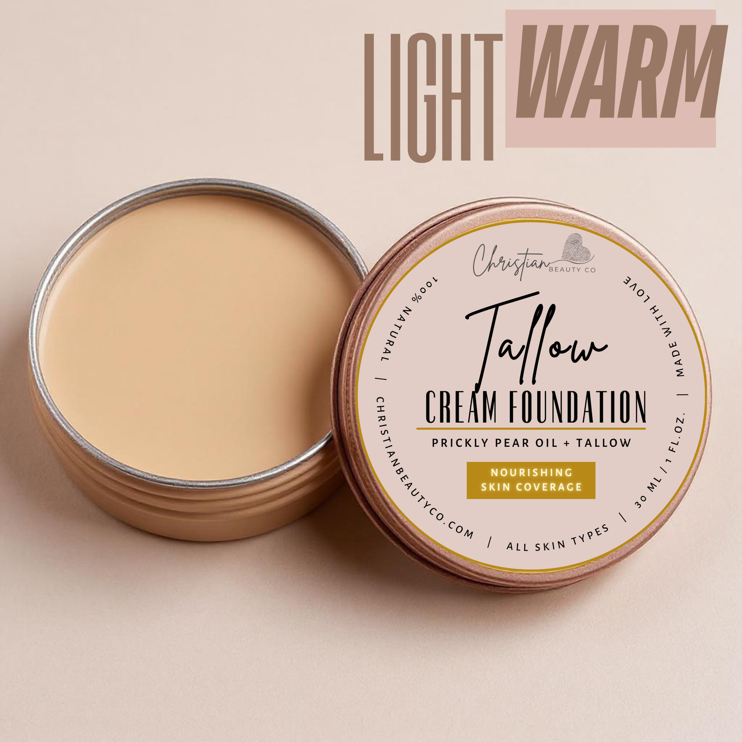 Tallow Cream Foundation - Renee Lane Company