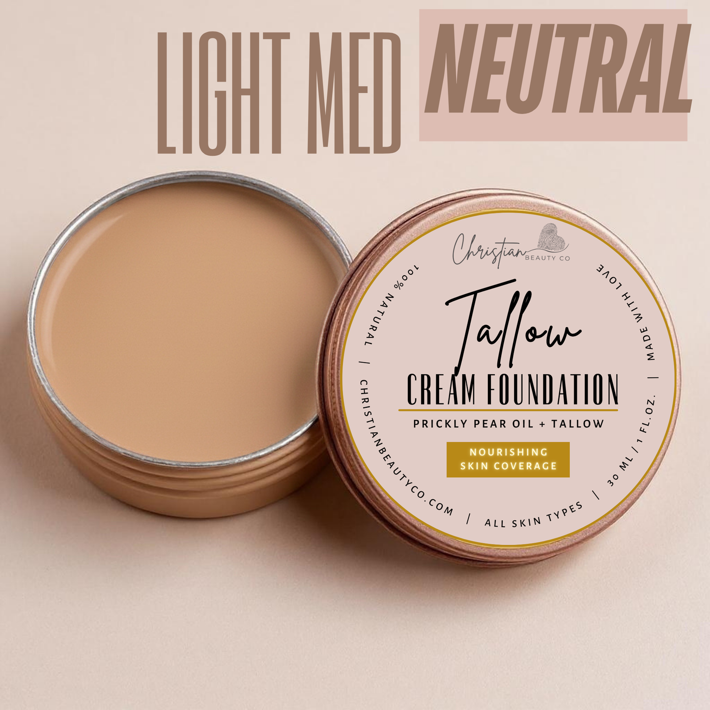 Tallow Cream Foundation - Renee Lane Company