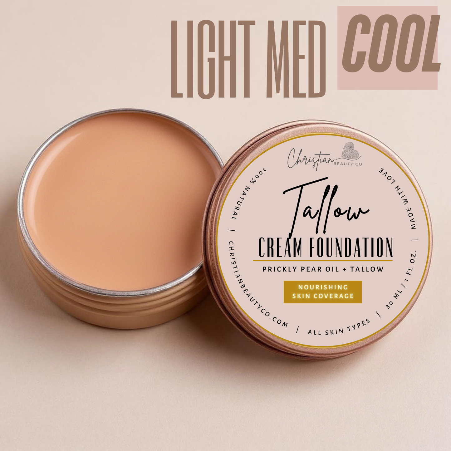Tallow Cream Foundation - Renee Lane Company
