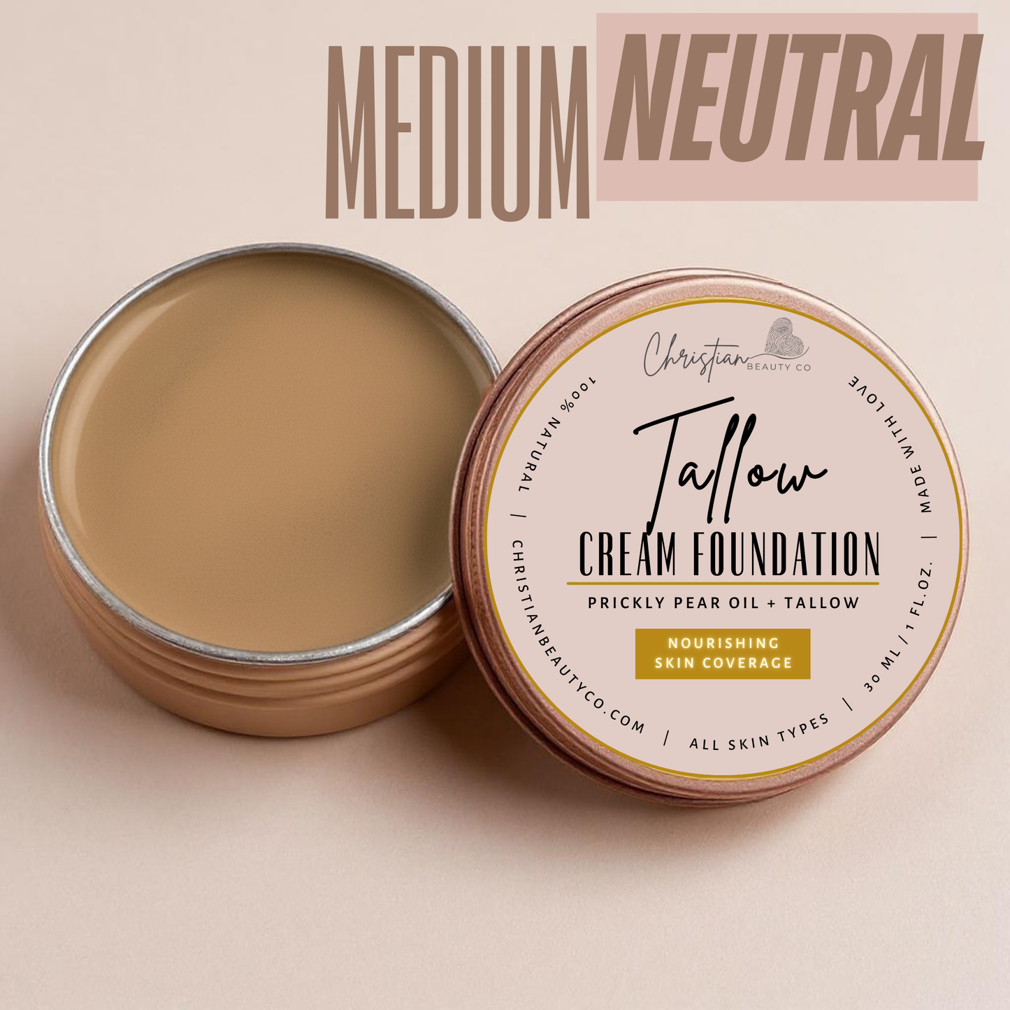 Tallow Cream Foundation - Renee Lane Company