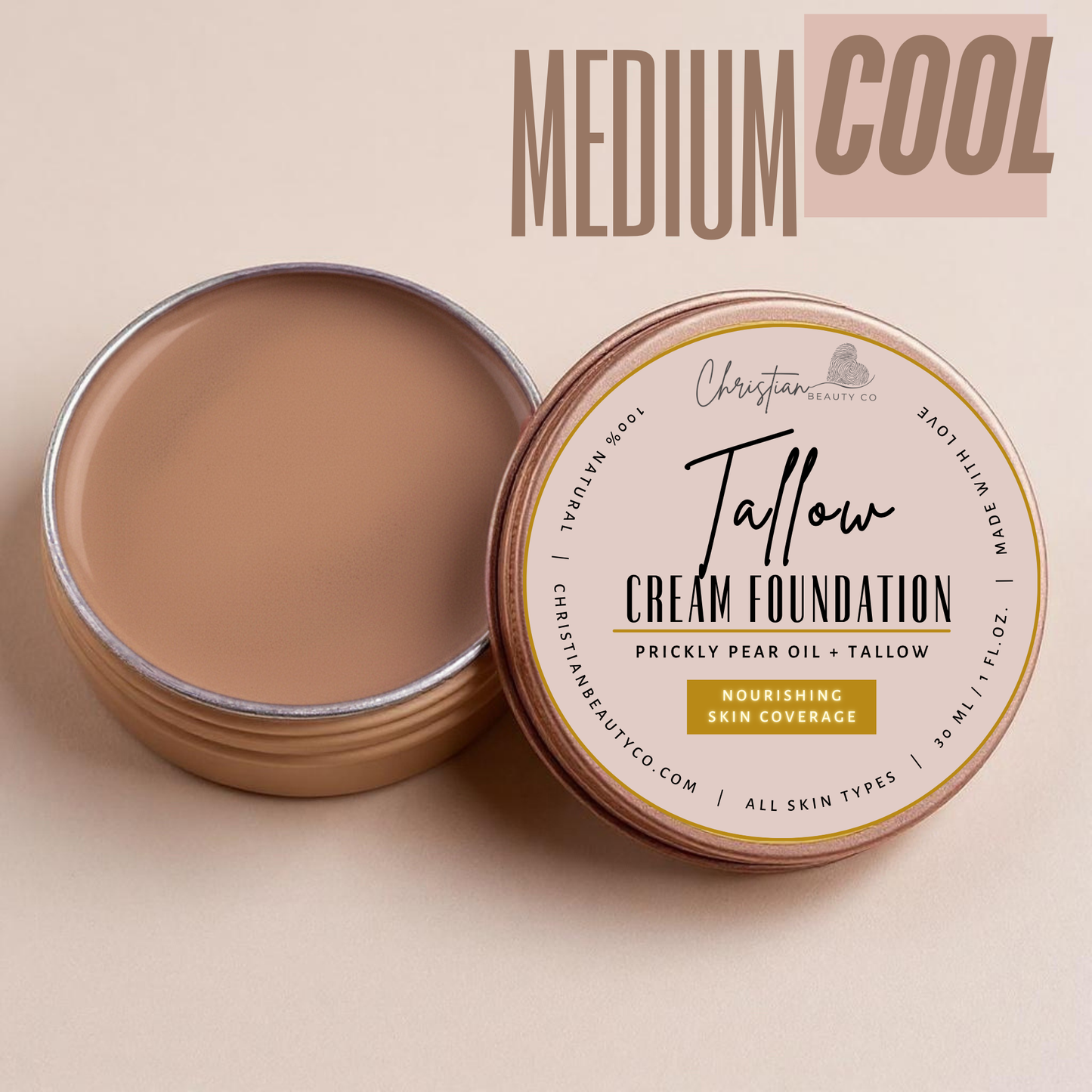Tallow Cream Foundation - Renee Lane Company