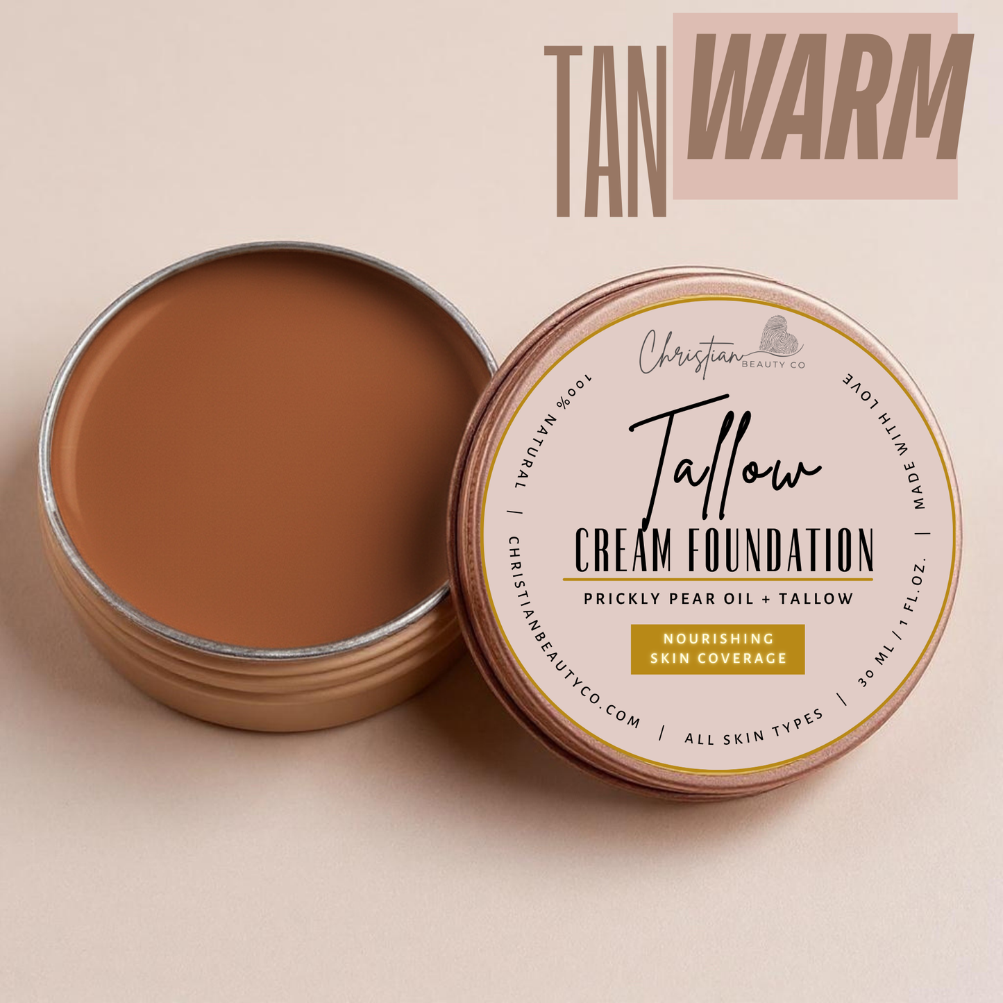 Tallow Cream Foundation - Renee Lane Company
