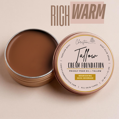Tallow Cream Foundation - Renee Lane Company