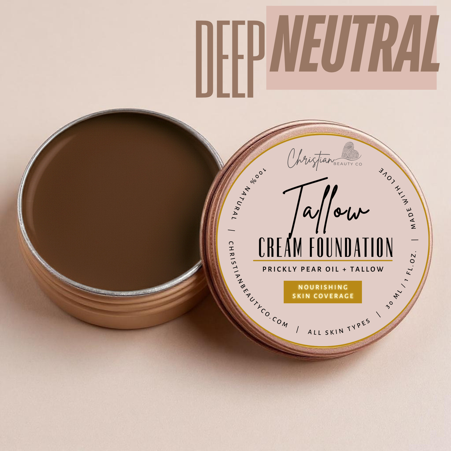 Tallow Cream Foundation - Renee Lane Company