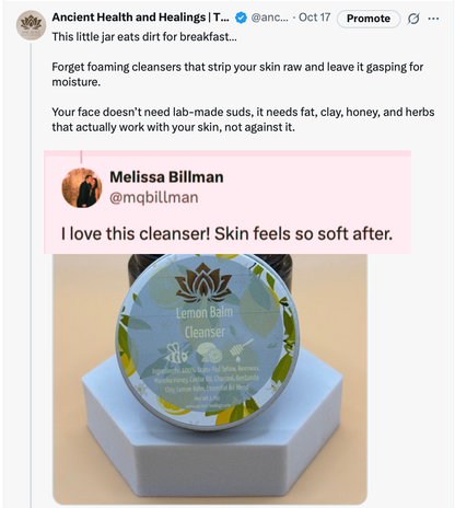 Tallow Face Cleanser - Renee Lane Company