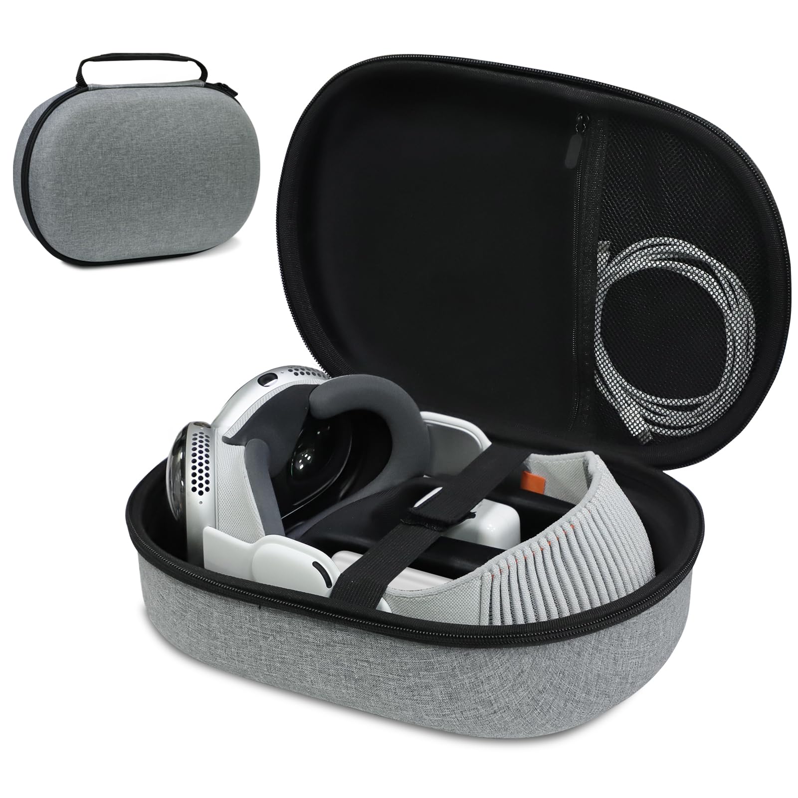 TanReginal Carrying Case for Apple Vision Pro Ultimate Protection for Apple Vision Pro Accessories Hard Apple Vision Pro Travel Bag with Internal Compartments and Silicone Handle Grip - Renee Lane Company
